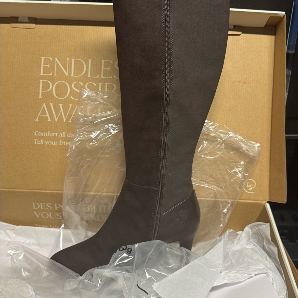 LifeStride Gracie - Womens 9.5 Brown Boot W - Picture 2 of 5